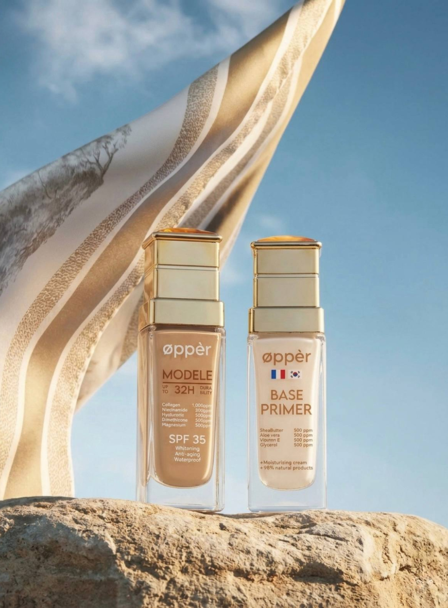 Opper Skincare & Cosmetics Display